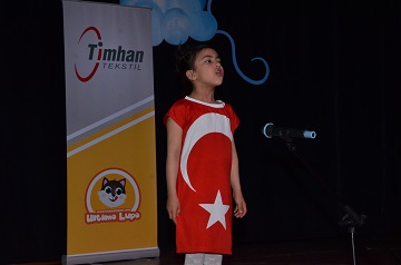 Timhan Çocuk Kulubü 23 Nisan Ulusal Egemenlik ve Çocuk Bayramı gösterisi
