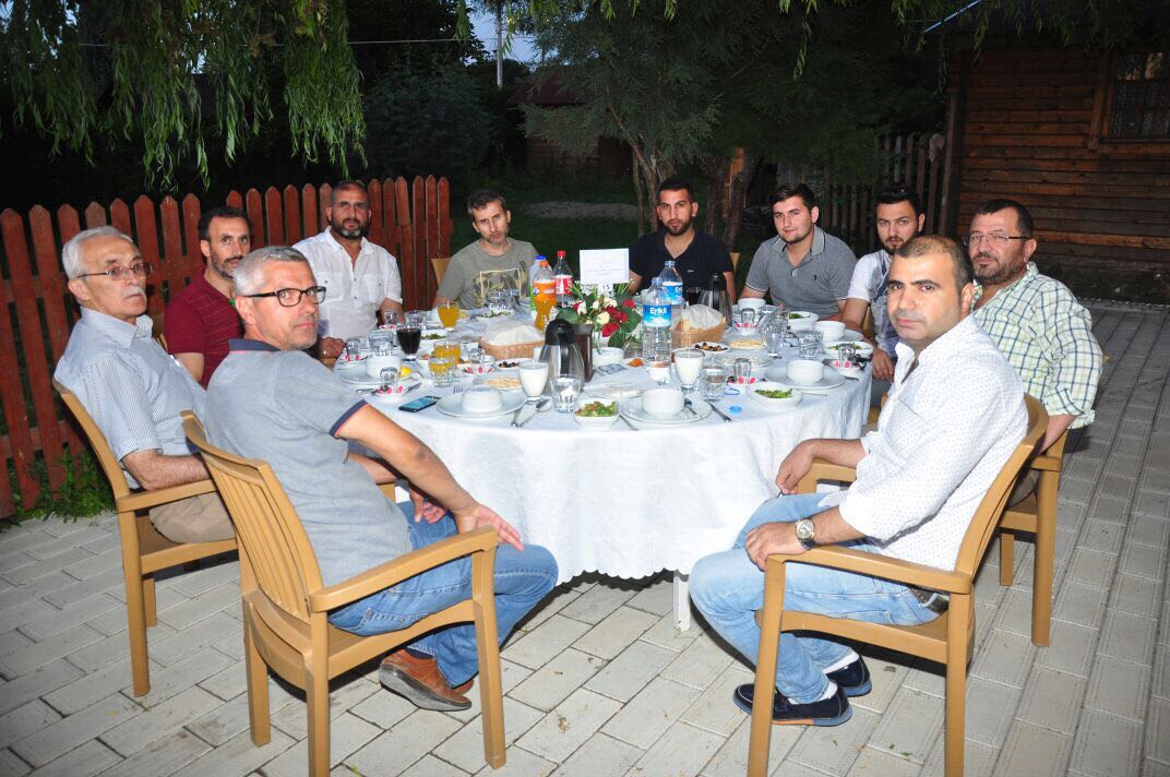 Timhan Textile is in the Traditional İftar Meal
