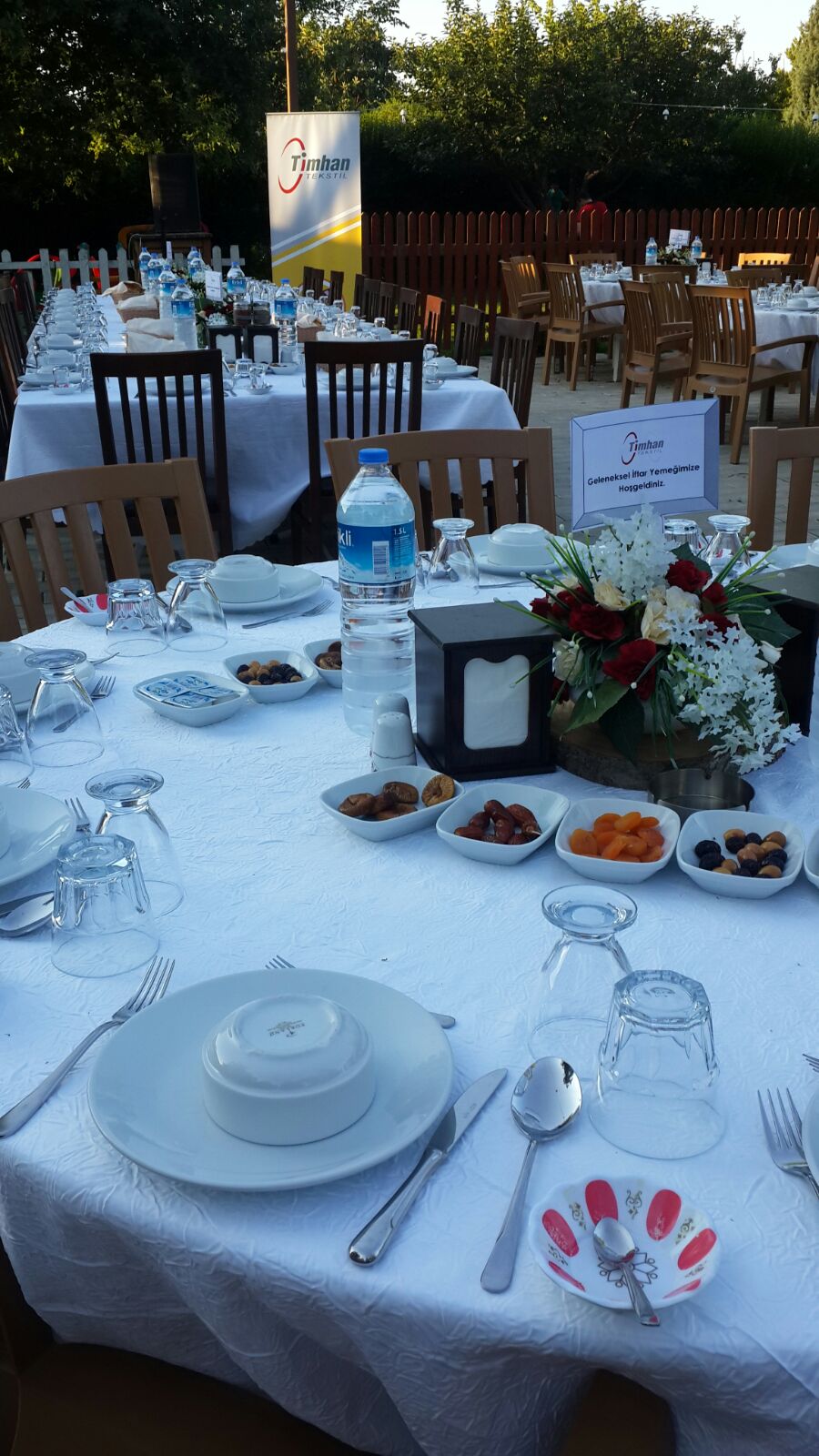 Timhan Textile is in the Traditional İftar Meal